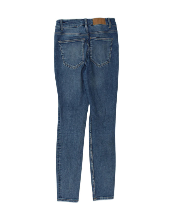 Zara Damen Skinny Jeans EU 34 2XS W24 L28 Blau