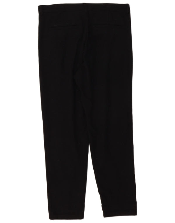 Cos Womens Slim Casual Trousers 2XL W36 L29 Black Wool