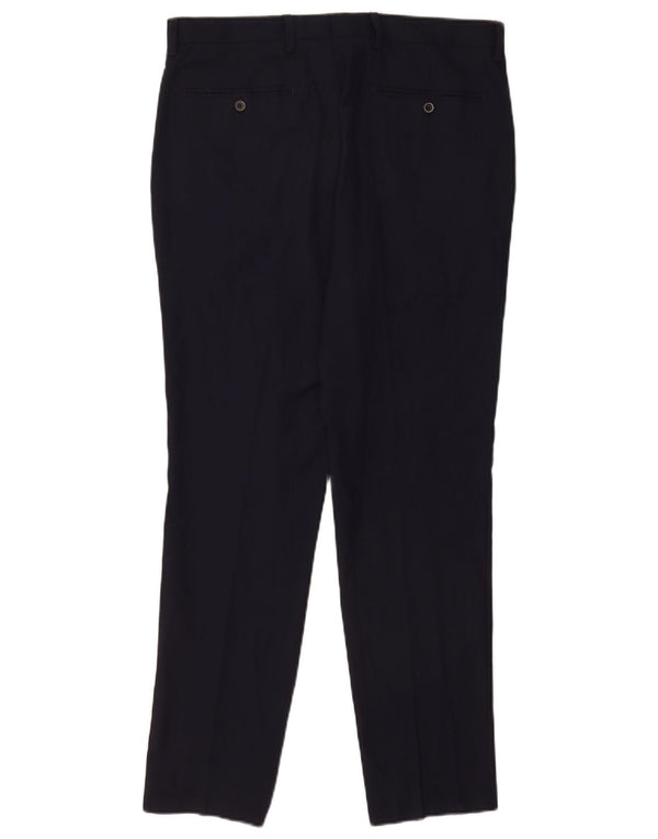 Marks & Spencer Pantaloni casual slim, drepti, pentru bărbați, L34 L31, bleumarin