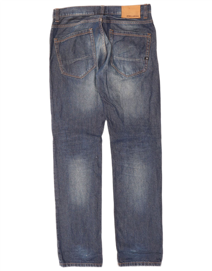 Billabong Mens Straight Jeans W32 L32 Blue Cotton