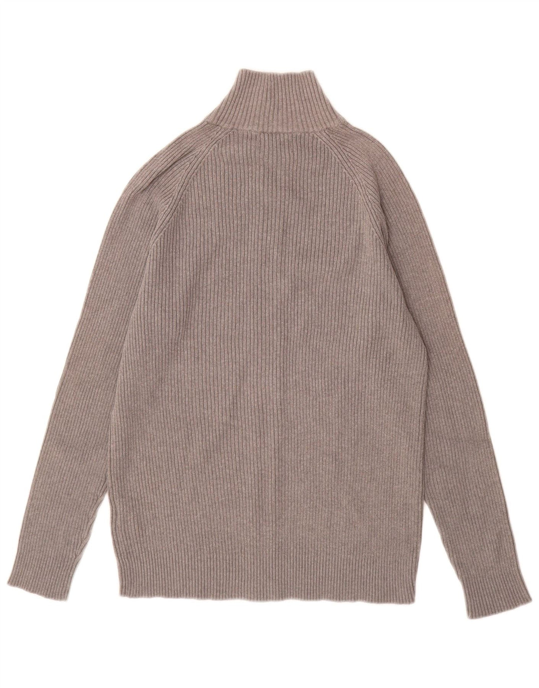 Jack & Jones Mens Cardigan Sweater Medium Grey Cotton