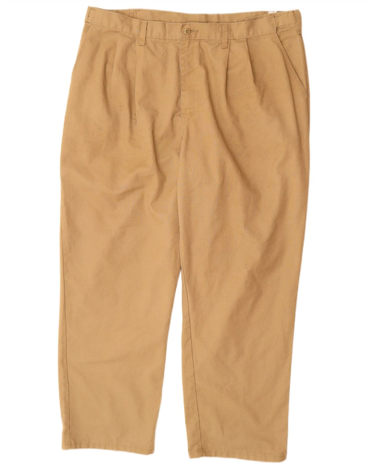 Dickies Mens Pegged Cargo Trousers W40 L30 Beige Polyester
