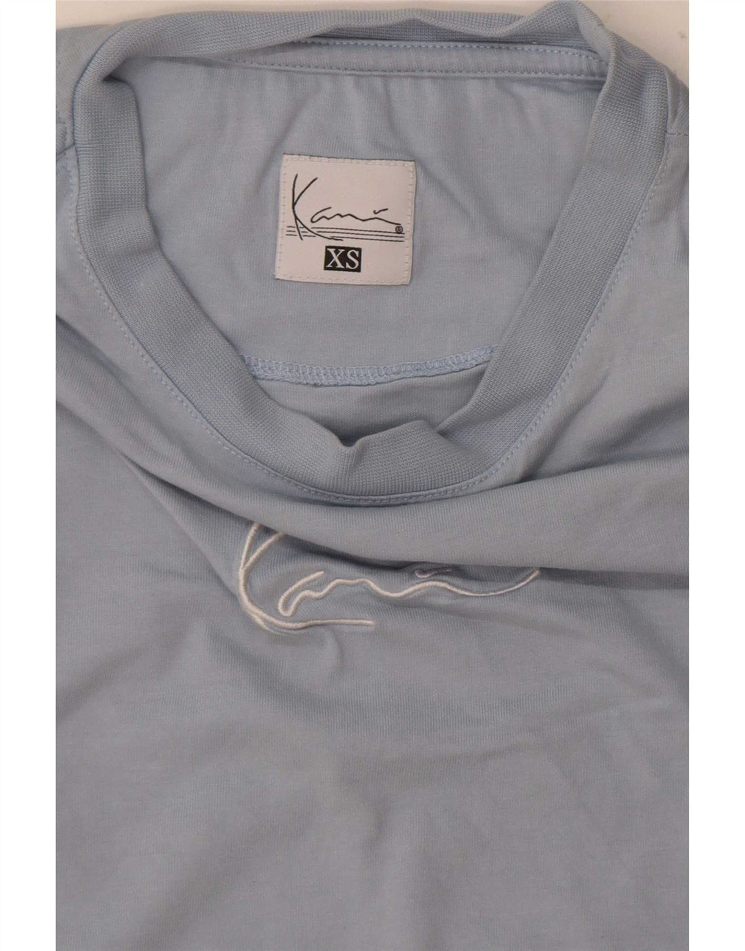 Karl Kani Mens Graphic T-Shirt Top XS Blue