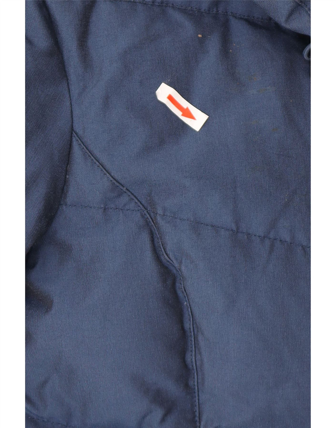 Jachetă căptușită pentru femei Woolrich UK 16 mare, albastru bleumarin, bumbac