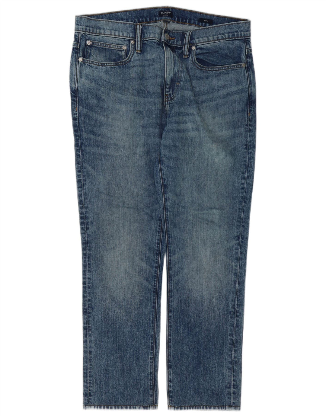 Jeans slim da uomo J. Crew W34 L28 cotone blu