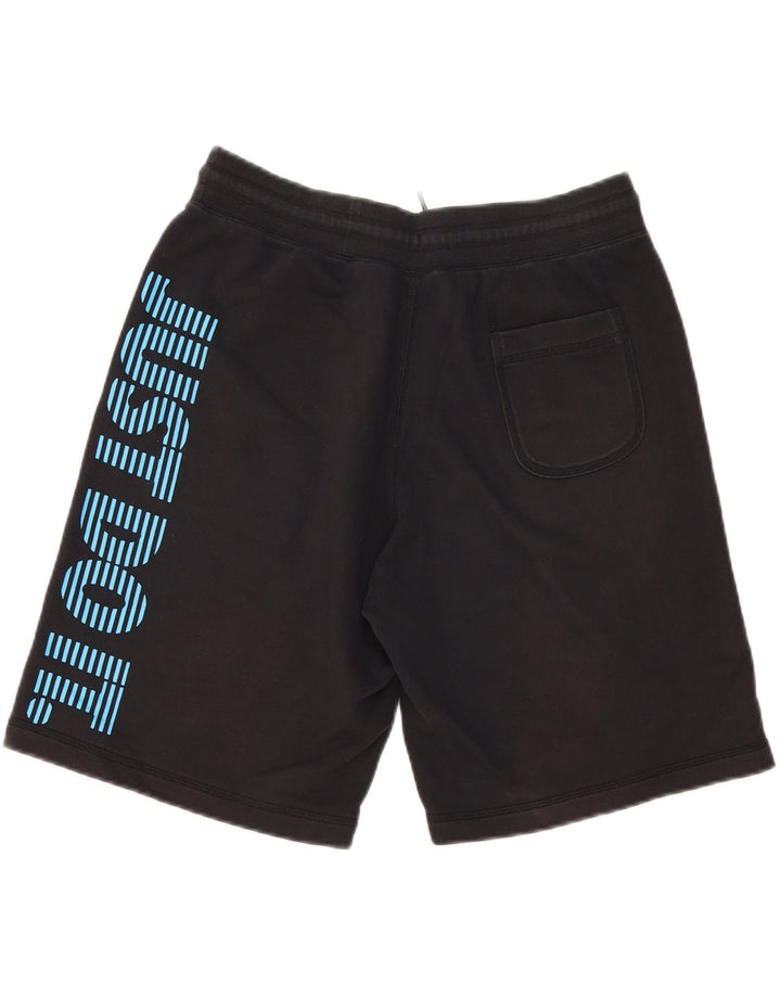 NIKE Mens Graphic Sport Shorts Large  Black Cotton