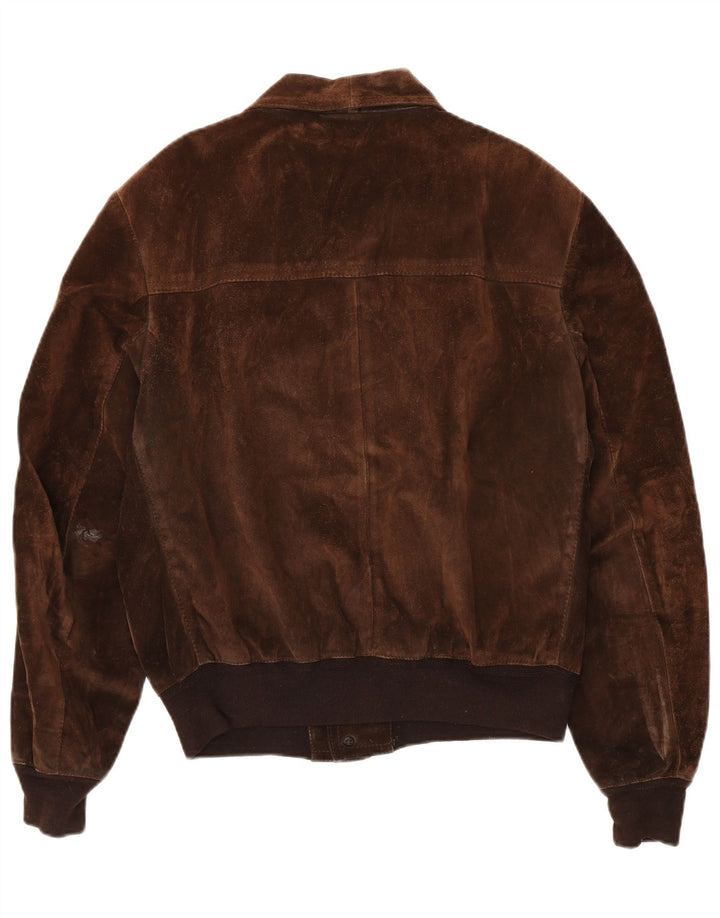 Bignami Blouson Bomber En Daim Homme IT 54 2XL Marron