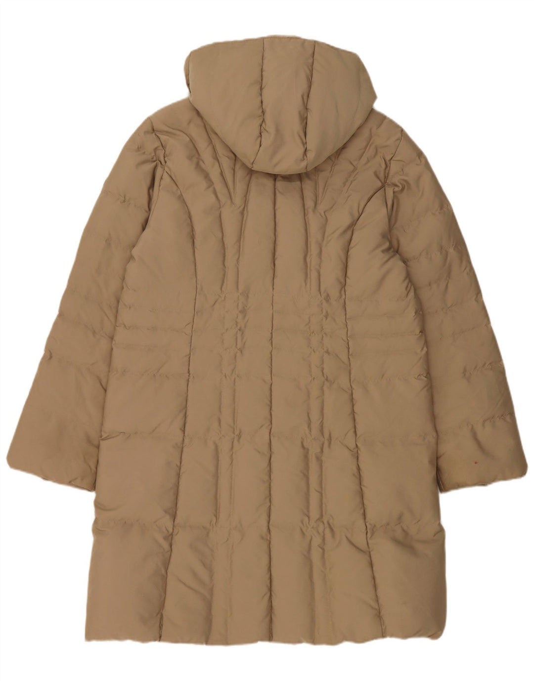 Sergio Tacchini Womens Hooded Padded Coat UK 16 Large Beige