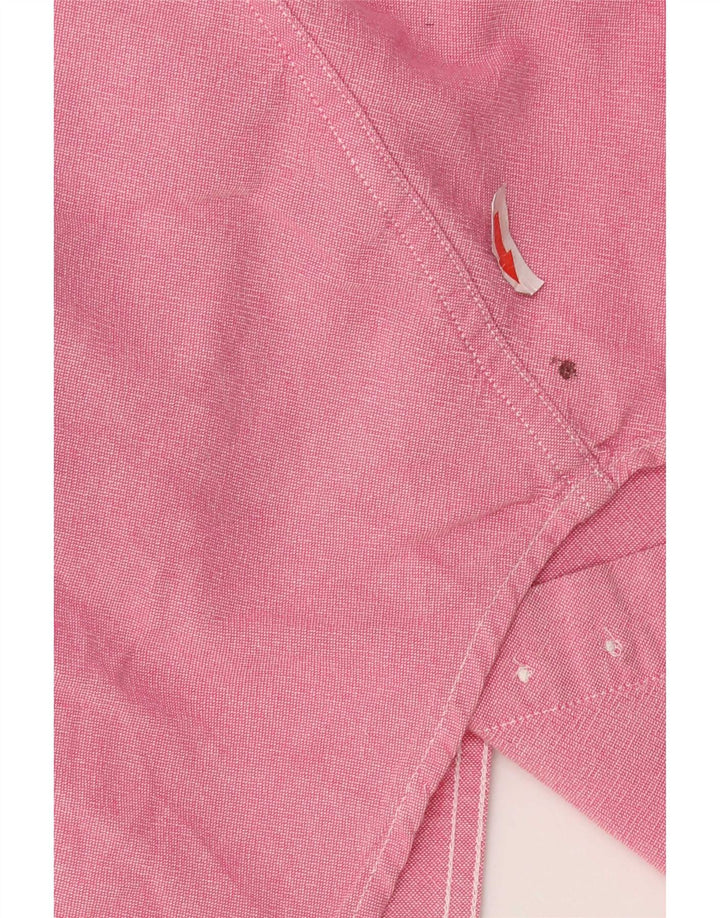 Chaps Mens Shirt Small Pink Cotton