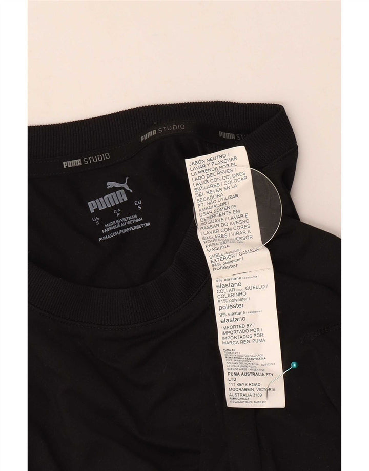 Ανδρικό T-Shirt Puma Top Μικρό Μαύρο Πολυεστέρα