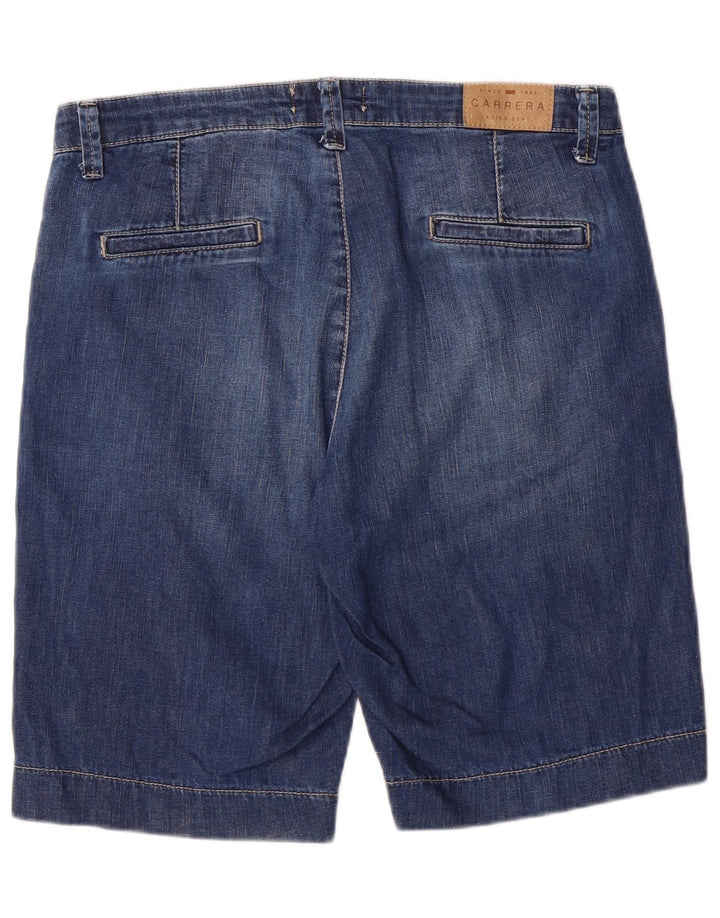 Carrera Womens Denim Shorts IT 44 Medium W30  Blue Cotton