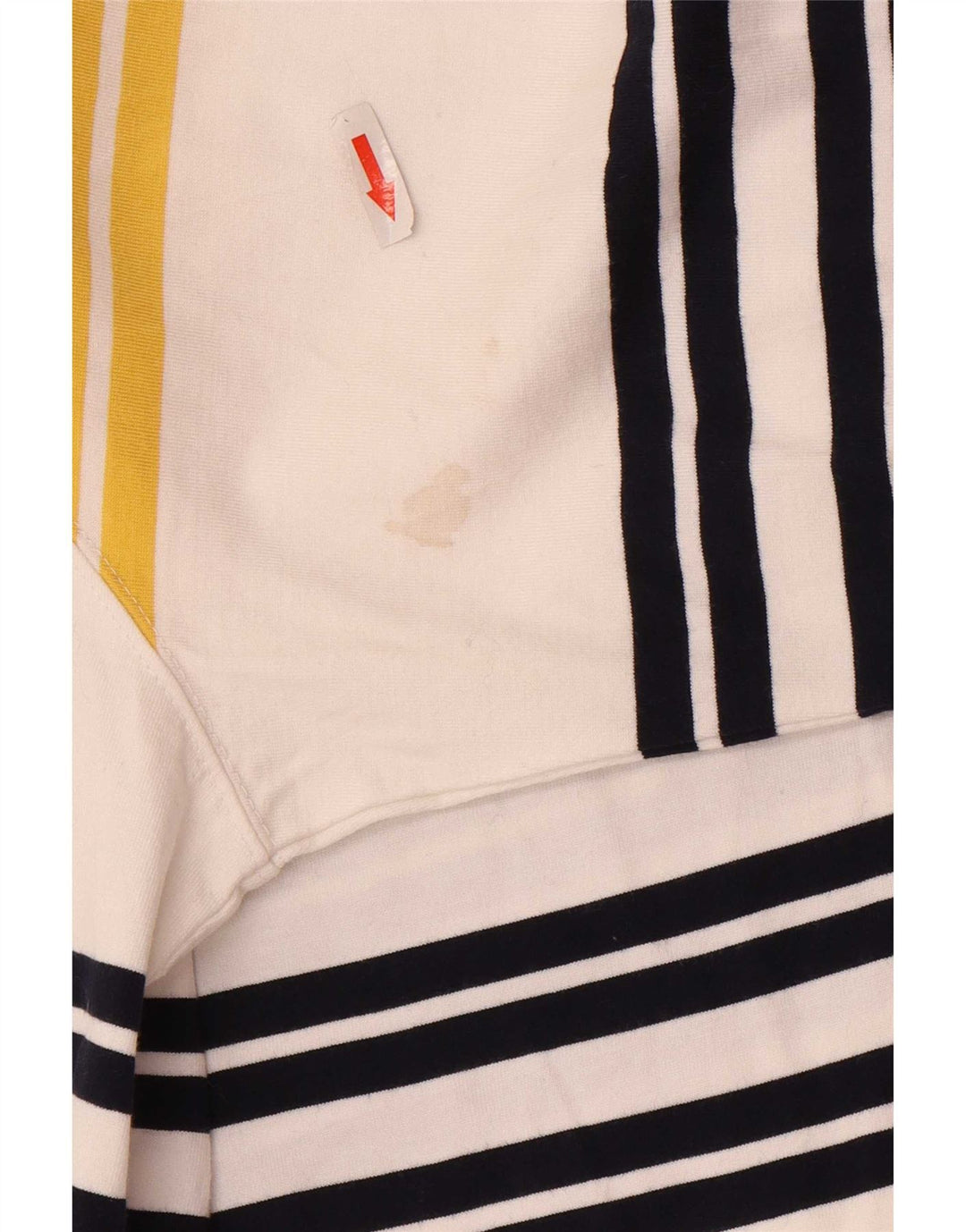Marks & Spencer Mens Blue Harbour Rugby Polo Shirt Large White Striped