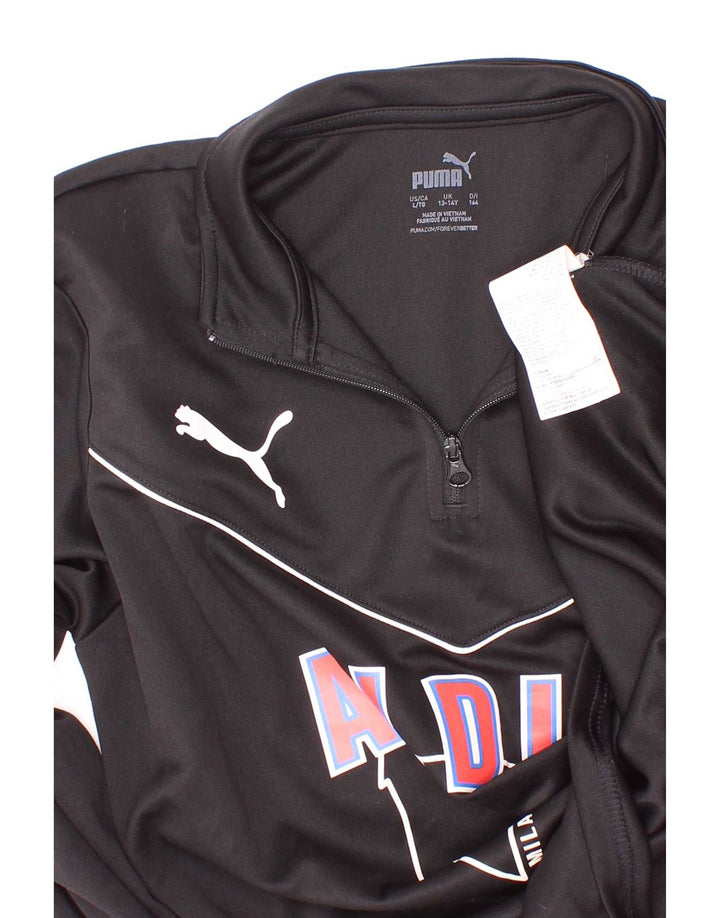 Maglietta Puma Ragazzi Scuola Calcio Graphic Pullover 13-14 anni Nera