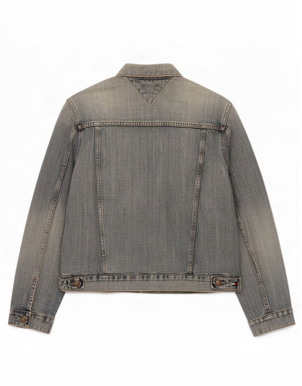 Giacca di jeans da uomo Tommy Hilfiger UK 42 XL cotone blu