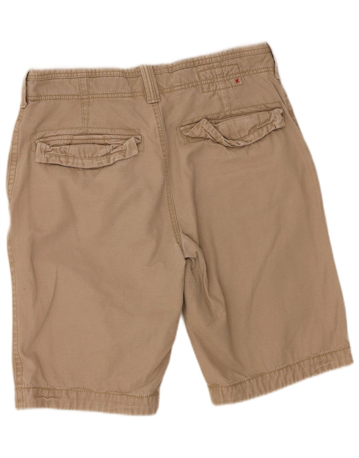 Fat Face Mens Casual Shorts Medium W32 Beige Cotton