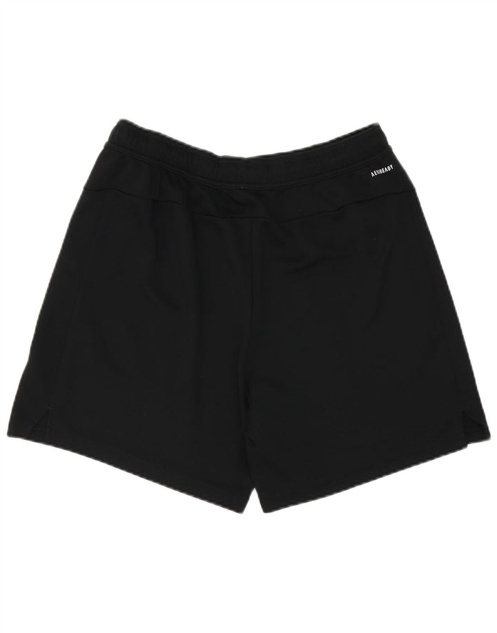 Adidas Mens Aeroready Regular Fit Sport Shorts Large Black Polyester