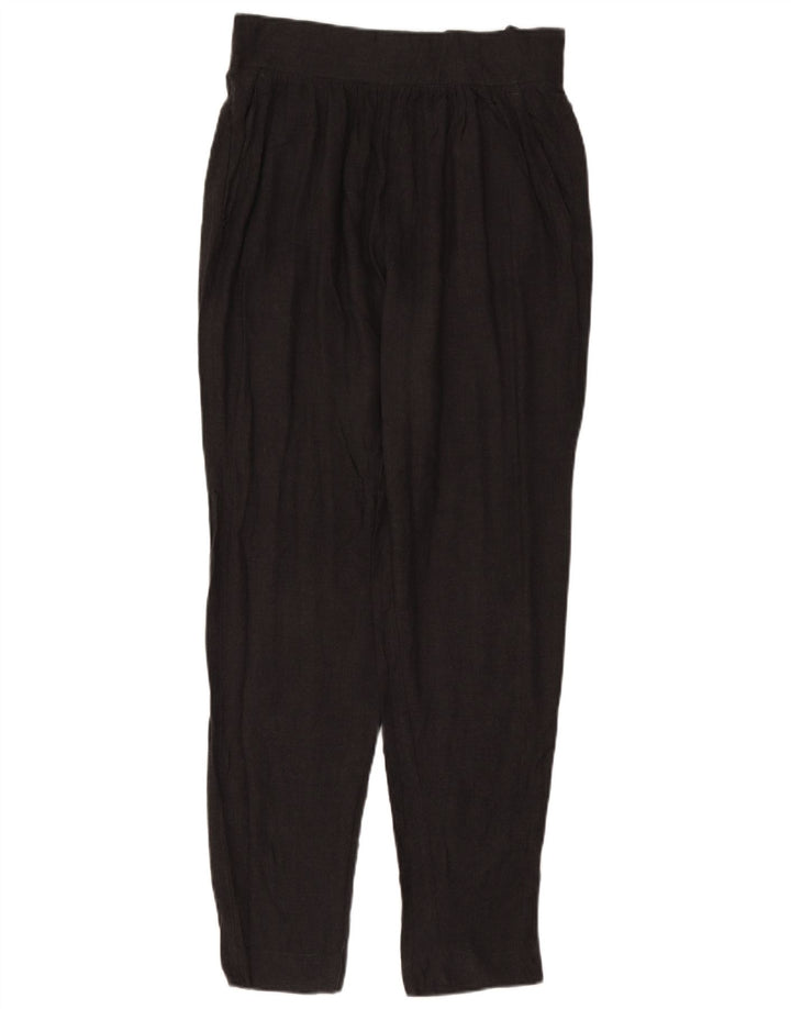 French Connection Womens Pegged Suit Trousers UK 12 Medium W30 L31 Grey