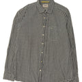 CAMEL ACTIVE Mens Regular Fit Shirt Large Black Gingham Cotton Vintage Camel Active and Second-Hand Camel Active from Messina Hembry 