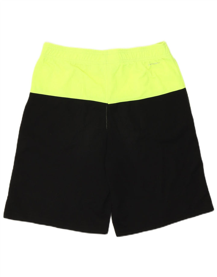 Fila Boys Sport Shorts 15-16 Years  Black Colourblock Polyester