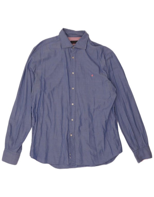 Brooksfield herreskjorte str. 43 Large Blue Spotted