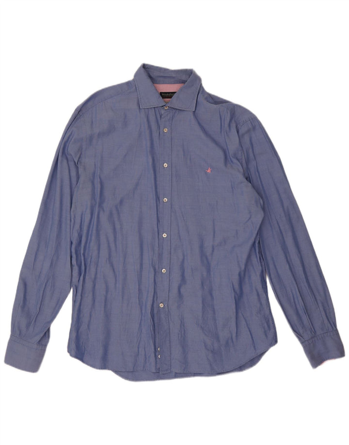 Brooksfield herreskjorte str. 43 Large Blue Spotted