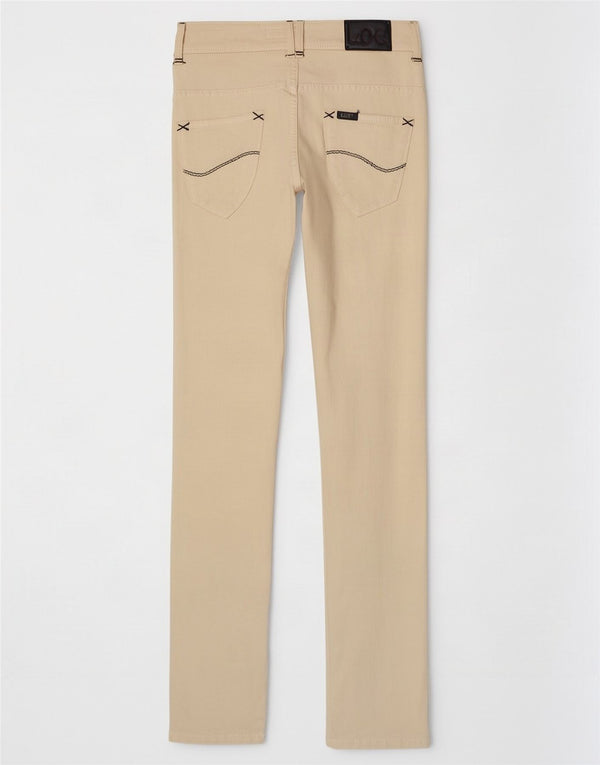 Lee Womens Amy Slim Jeans W27 L33 Off White Βαμβακερό