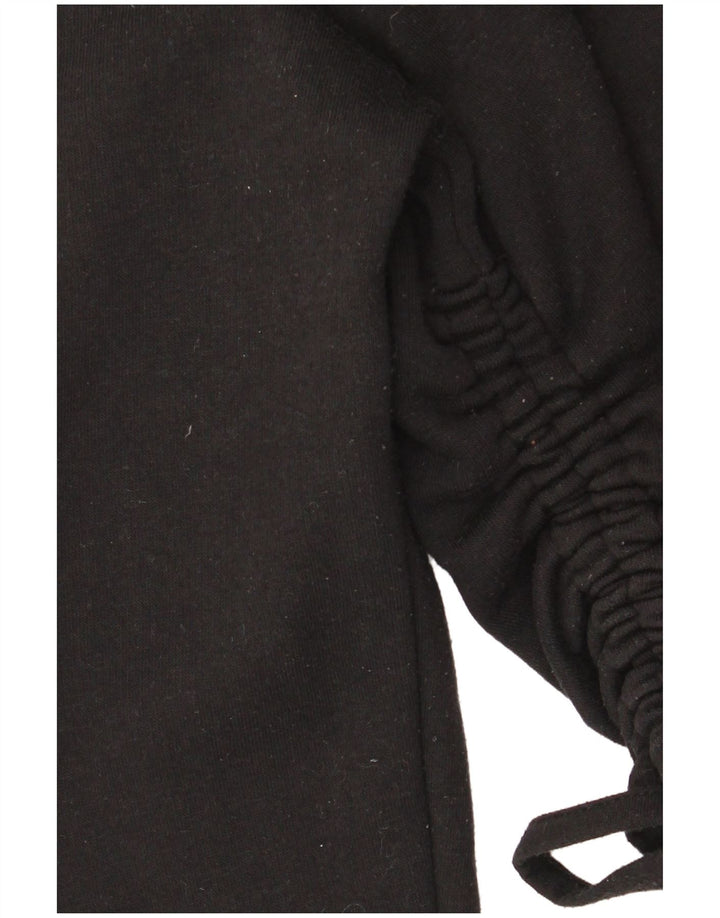 Zara Womens Sweatshirt Jumper UK 10 Small Black Polyester