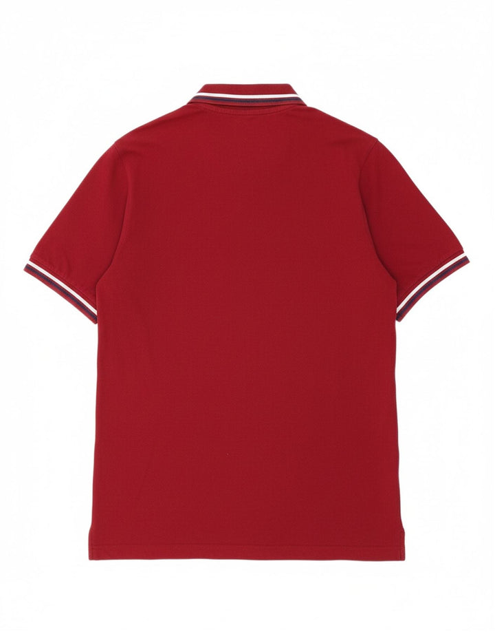 KAPPA Mens Polo Shirt Large Burgundy Vintage Kappa and Second-Hand Kappa from Messina Hembry 