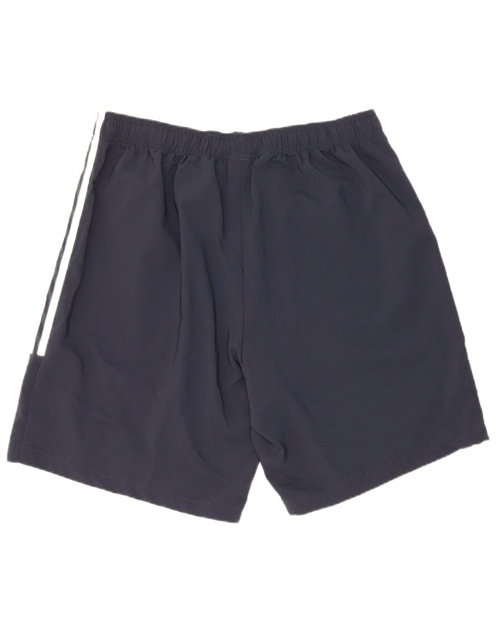 Męskie spodenki sportowe Adidas XL granatowe, poliestrowe