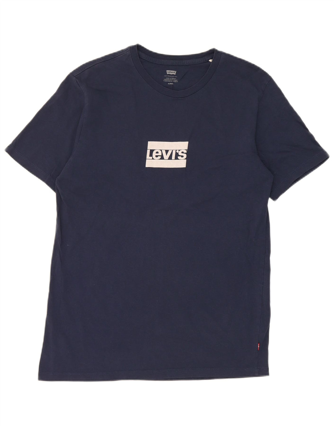 Levi's Herren-T-Shirt mit Grafik, mittlere marineblaue Baumwolle