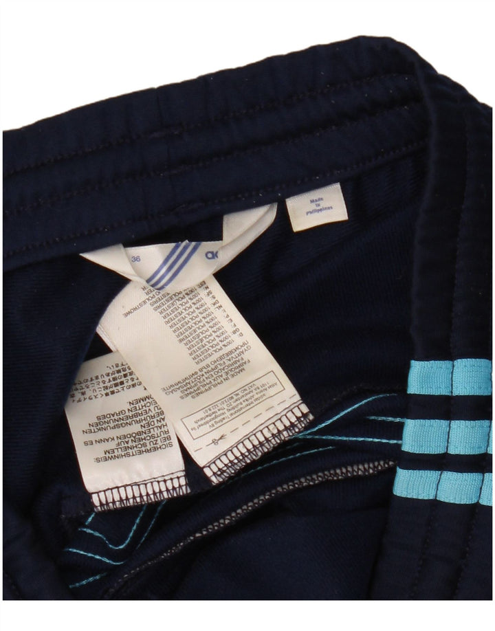 Adidas Pantalon de survêtement pour femme EU 36 Small Bleu marine Polyester