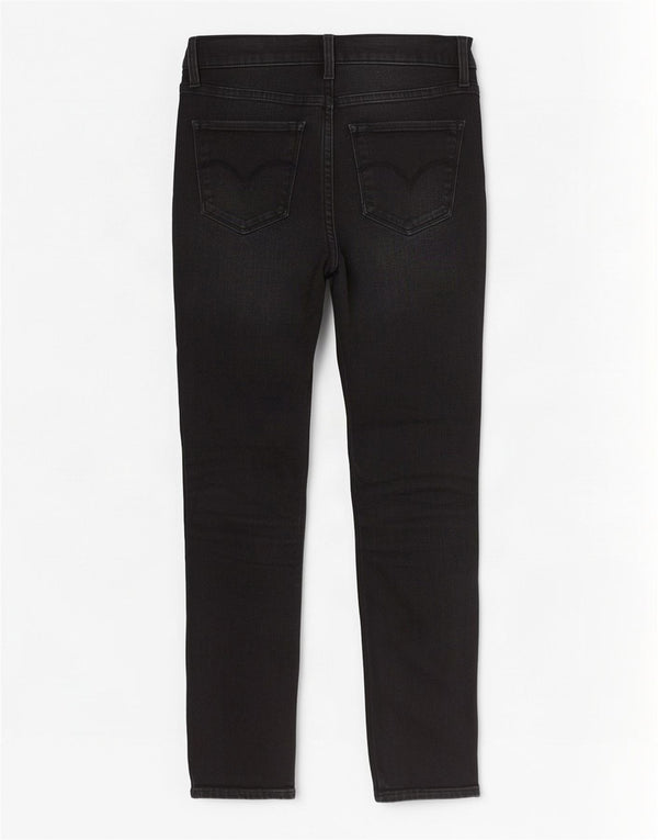 Levi's Womens Shaping Skinny Jeans W27 L25 Μαύρο βαμβακερό
