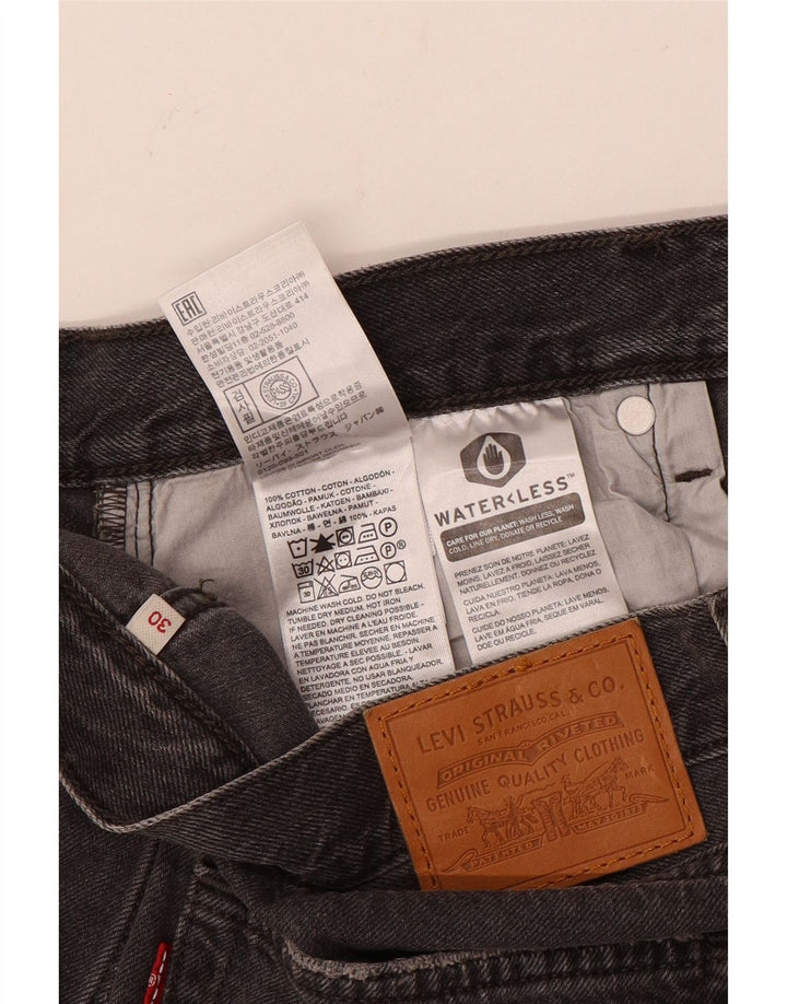 LEVI'S Womens Mini Denim Skirt W30 Medium Brown Cotton