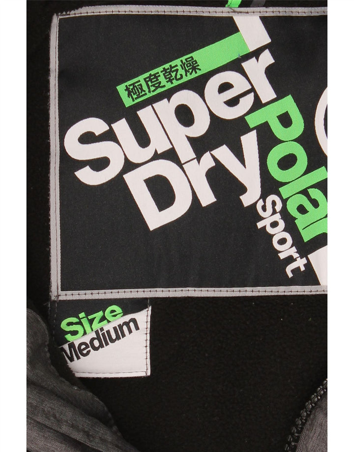 Superdry Mens Padded Gilet UK 38 Medium Grey Polyester