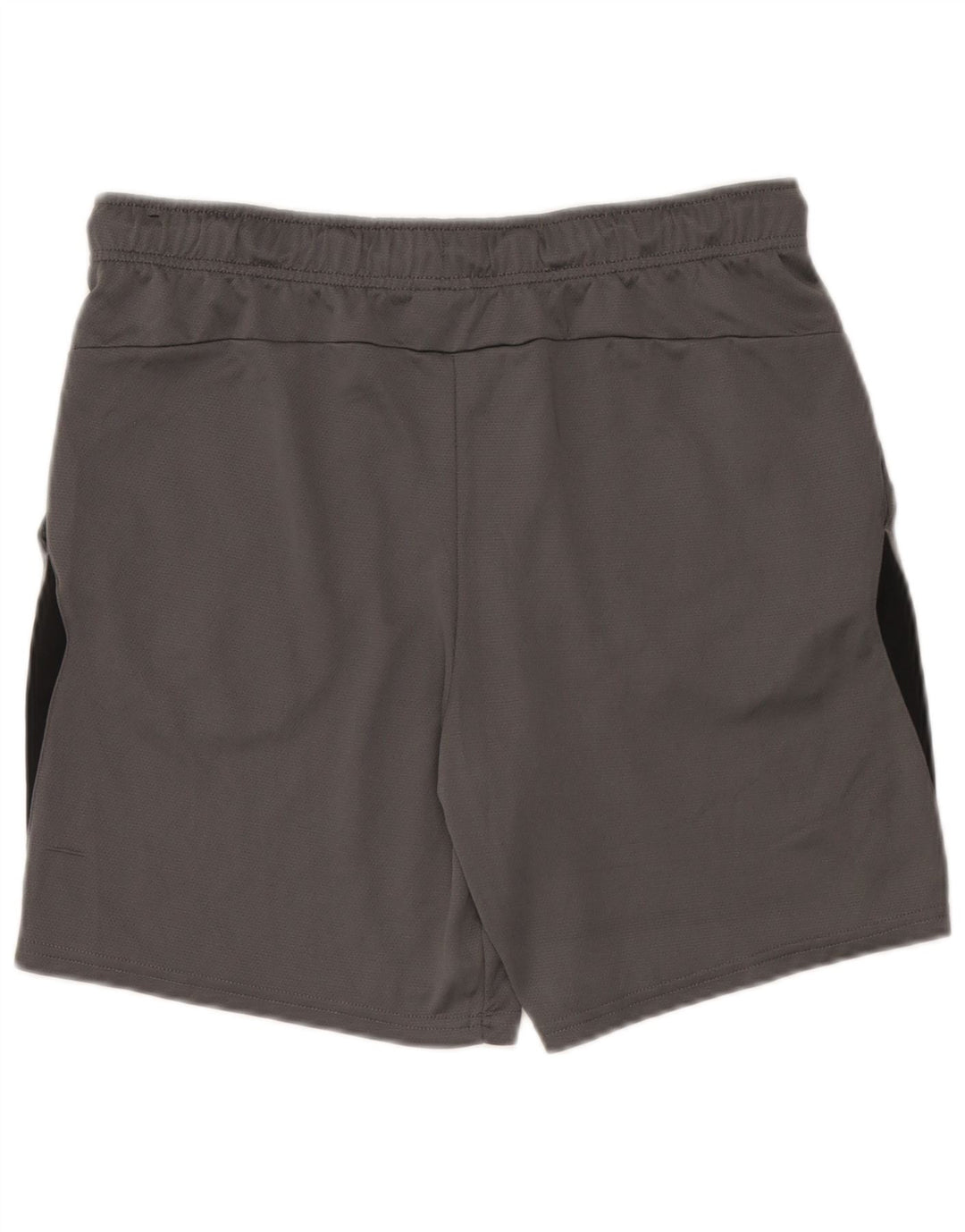 Nike Mens Dri Fit Standard Sport Shorts Large Grey Colourblock Polyester