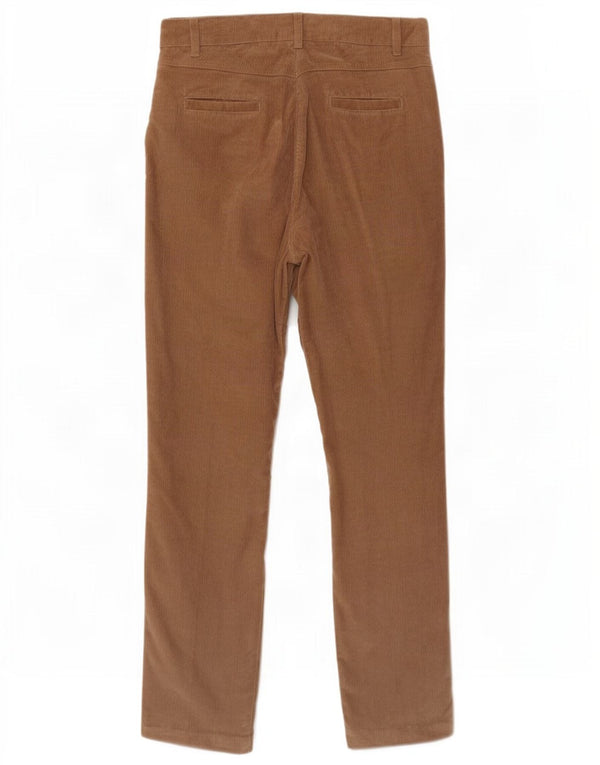 Jaeger Damen Slim Fit Cordhose UK 12 Medium W32 L30 Braun Baumwolle