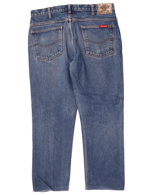Dickies Mens Straight Jeans W34 L27 Blue