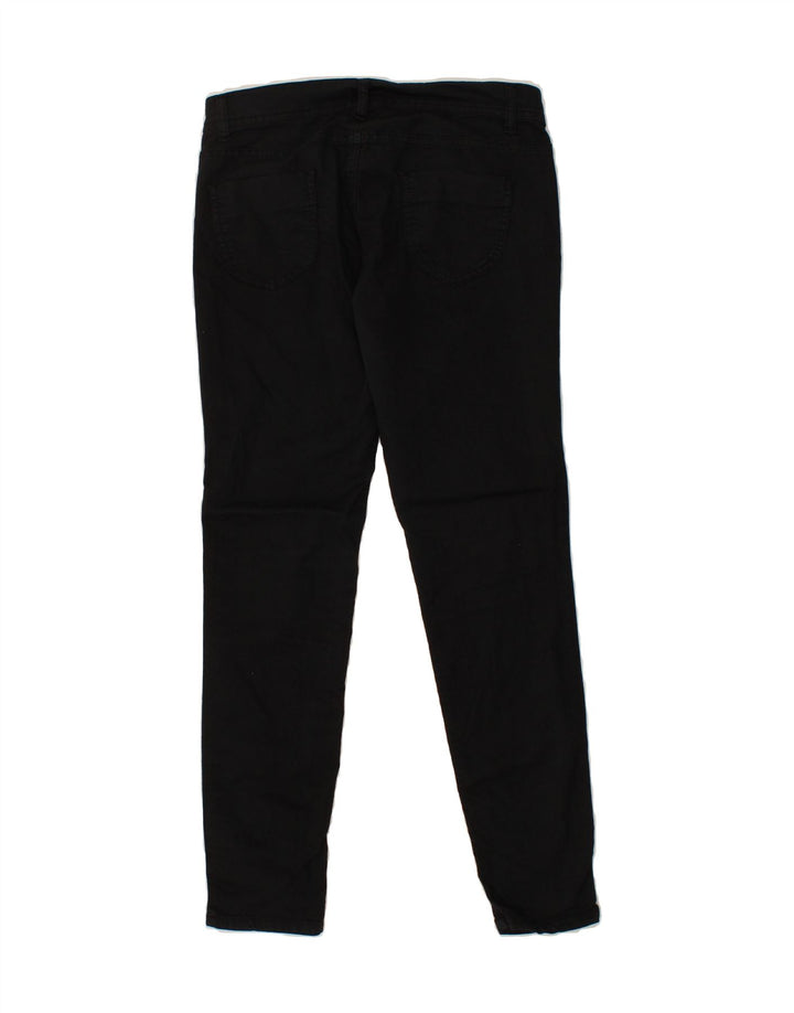 BENETTON Womens Slim Jeans W30 L30 Black Cotton Vintage Benetton and Second-Hand Benetton from Messina Hembry 