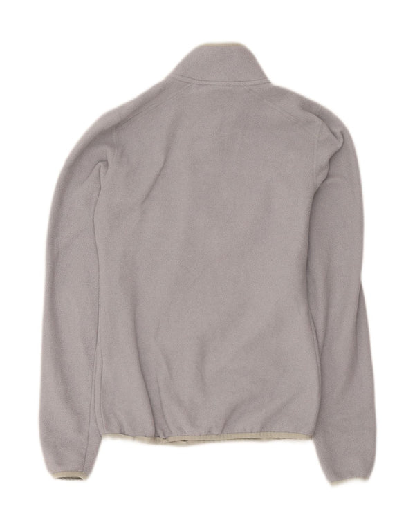 Maglione in pile da donna con collo e zip The North Face UK 6 XS poliestere grigio