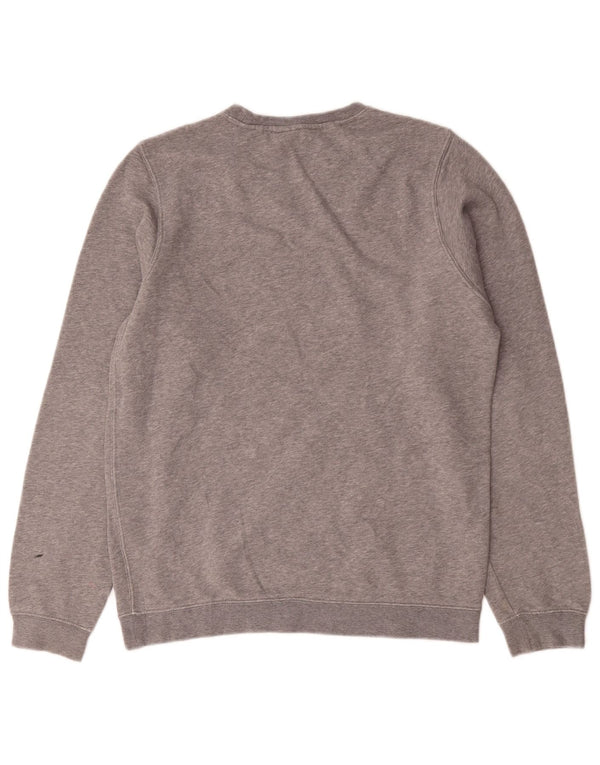 Nike Herren Sweatshirt „Iowa Hawkeyes“ mit Grafik, Größe S, grau gefleckte Baumwolle