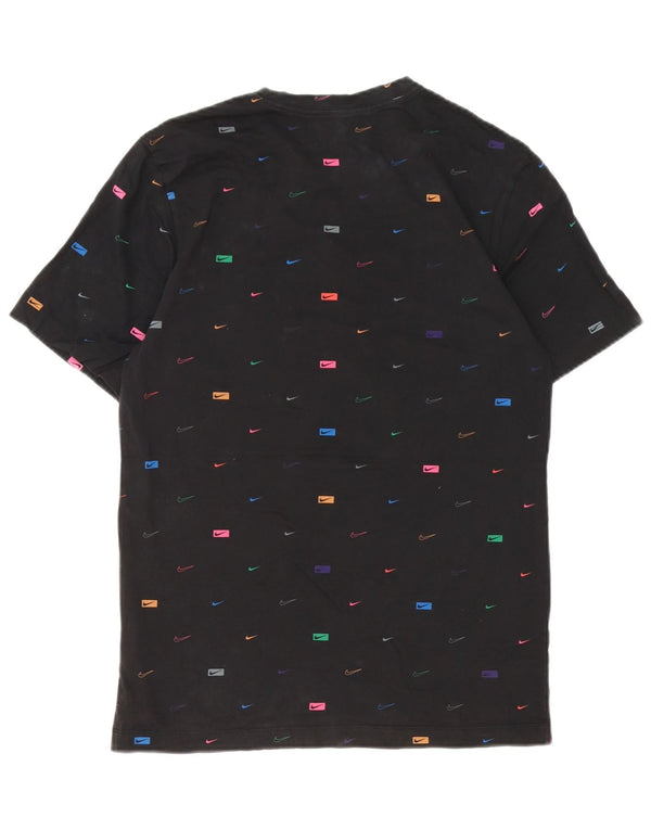 Nike Mens Graphic T-Shirt Top Small Black Cotton
