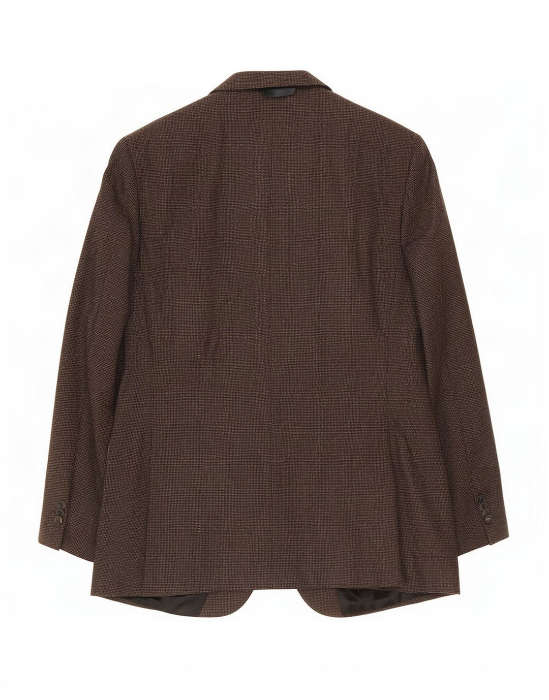 Hugo Boss Chaqueta Blazer de 2 Botones para Hombre US 44 2XL Lana Manchada marrón