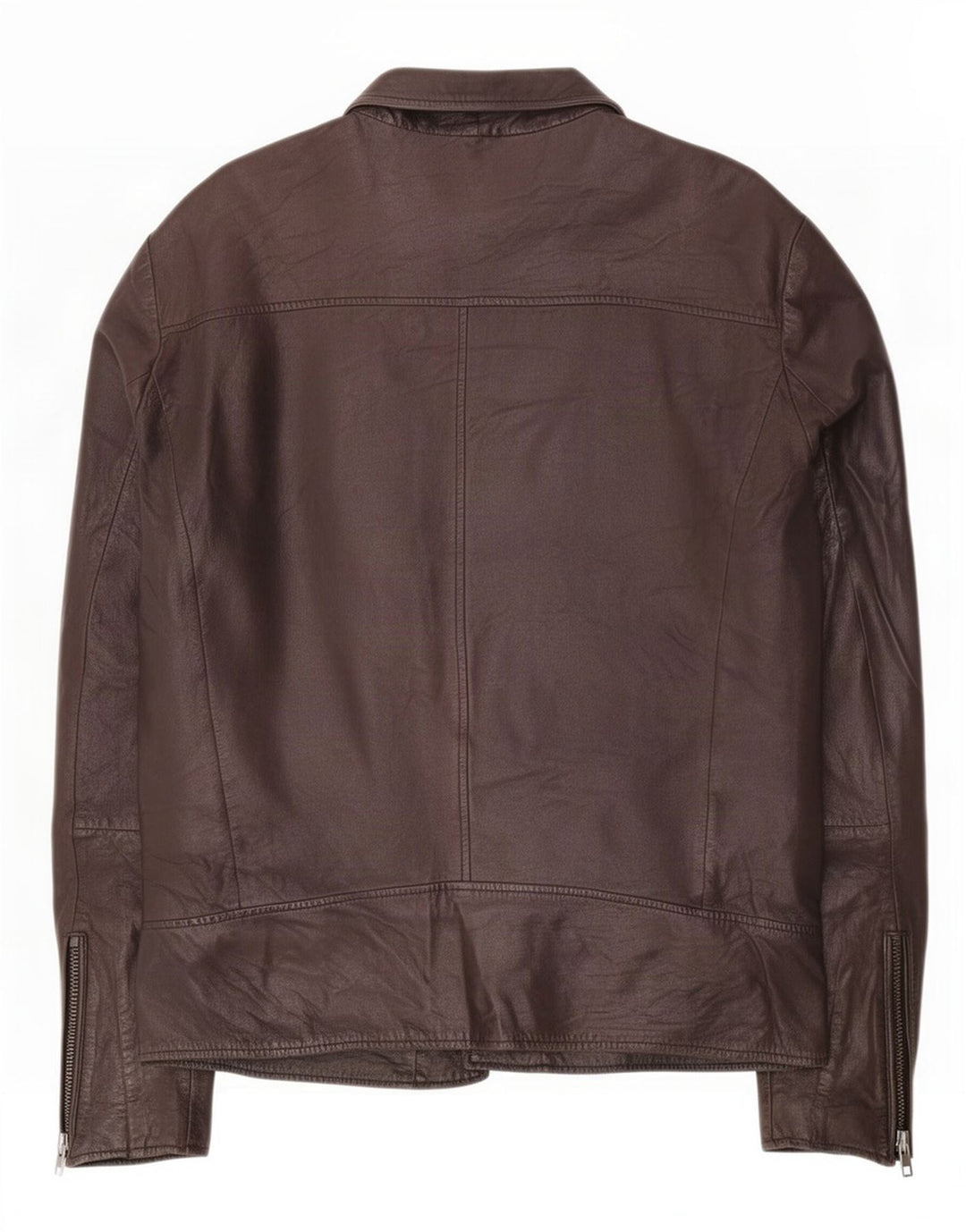veste en cuir homme vintage UK 38 Brun moyen