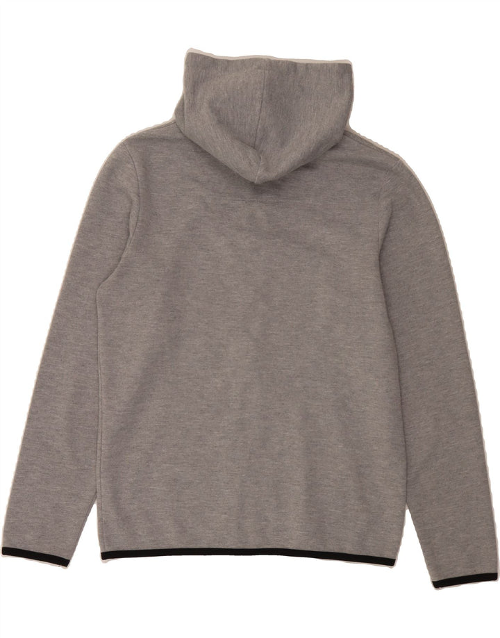 JACK & JONES Mens Zip Hoodie Sweater XS Grey Cotton Vintage Jack & Jones and Second-Hand Jack & Jones from Messina Hembry 
