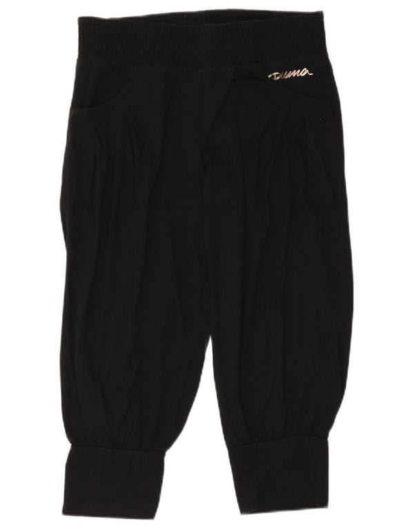 Puma Damen Capri-Trainingshose, Jogginghose, UK 12, mittelschwarz, Polyester