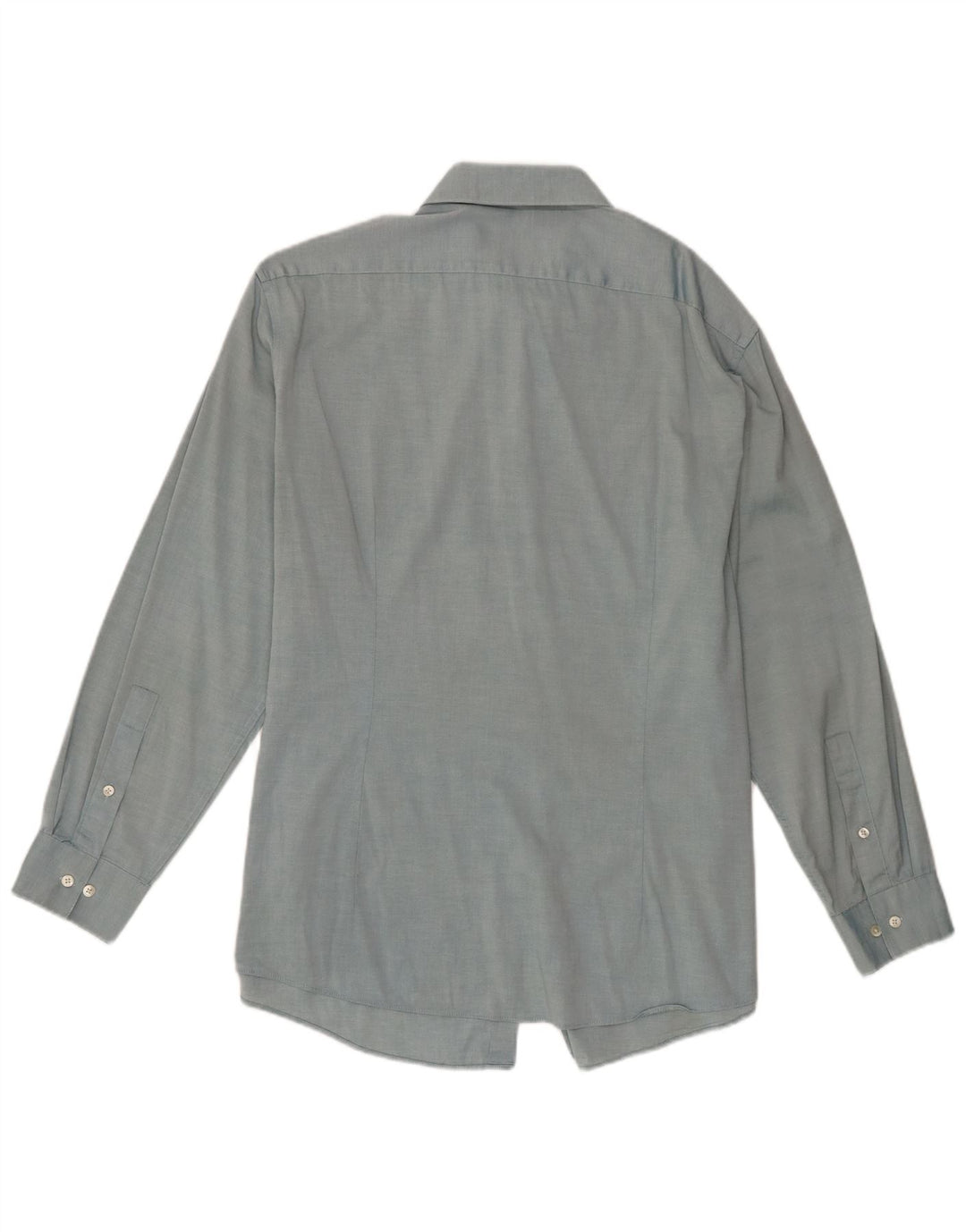 Dkny Mens Slim Fit Shirt Size 17 XL Blue
