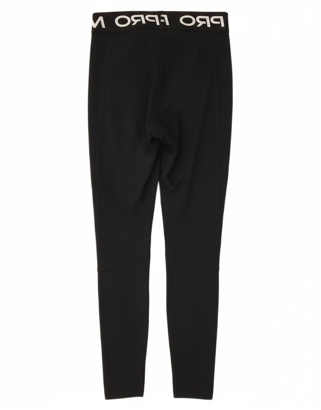 Nike Dame Grafiske Leggings UK 8 Small Black Polyester