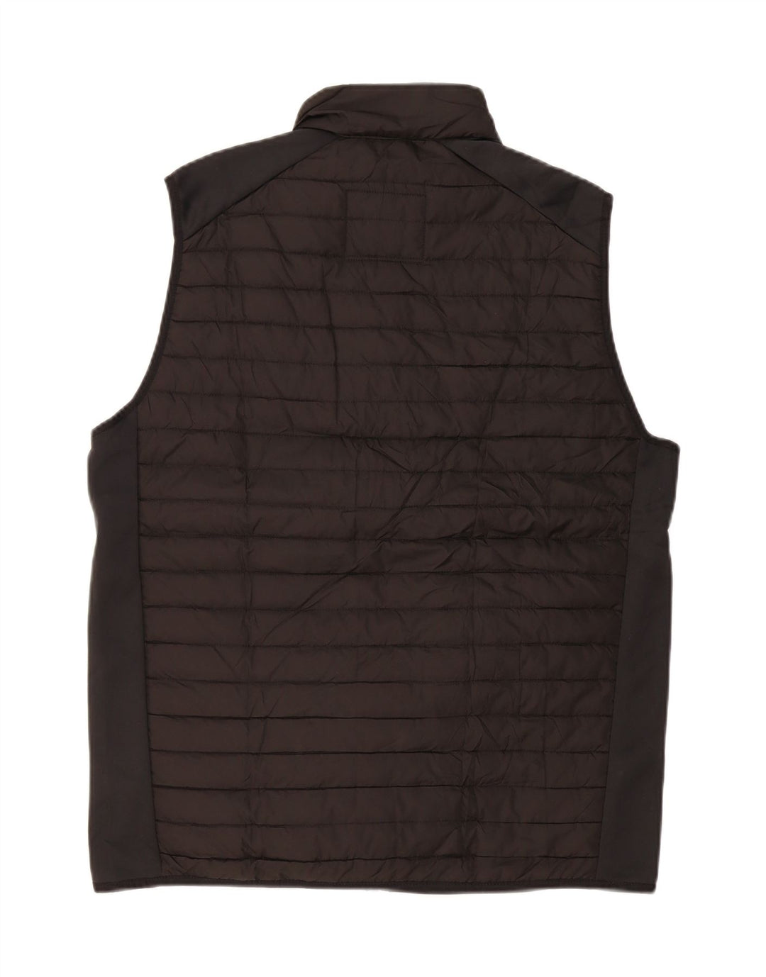 JACK & JONES Mens Padded Gilet UK 42 XL Black Polyester