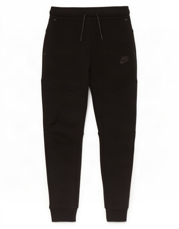 Nike Boys Tracksuit Trousers Joggers 10-11 Years Medium Black Cotton