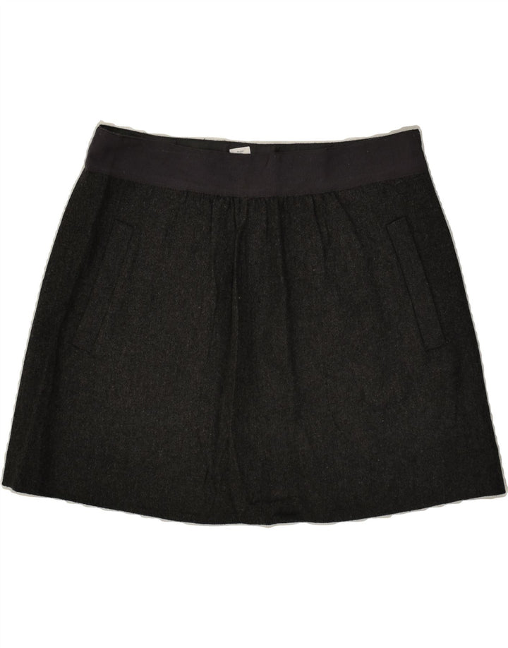 J. CREW Womens Mini Skirt US 8 Medium W32 Grey | Vintage J. Crew | Thrift | Second-Hand J. Crew | Used Clothing | Messina Hembry 